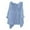 Blue, variant on Boho Blouses for Women Plus Size Linen 3/4 Sleeve Button Up V-Neck Tops Summer Loose Casual Vacation Beach Shirts on Sale White XXL