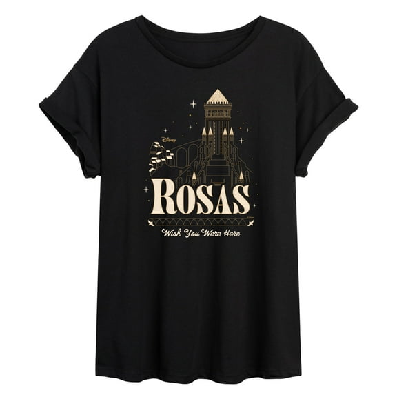 Disney Wish - Rosas Wish You Were Here - Women's Oversized T-Shirt