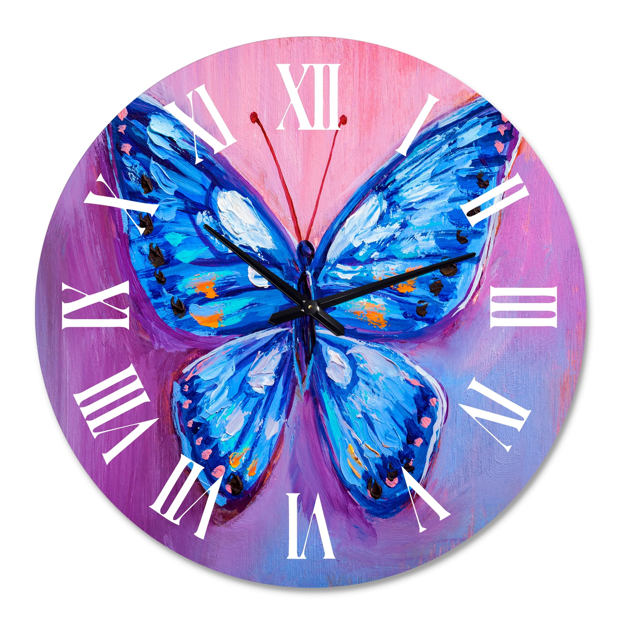 Designart 1 in Modern,Contemporary Wall Clock