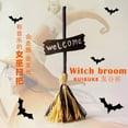 thumbnail image 2 of Sound & Touch Activated Witches Broom Halloween Decor, 26" Animated Light up Moving Broomstick,Dancing Magic Witch Broom for Indoor & Outdoor Halloween Party,Animated Floating Witch's Broom, 2 of 10