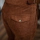 thumbnail image 4 of Pantalones largos de moda para hombre, casuales, de color sólido, con bolsillos y cremallera, cintura elástica, de poliéster., 4 of 8