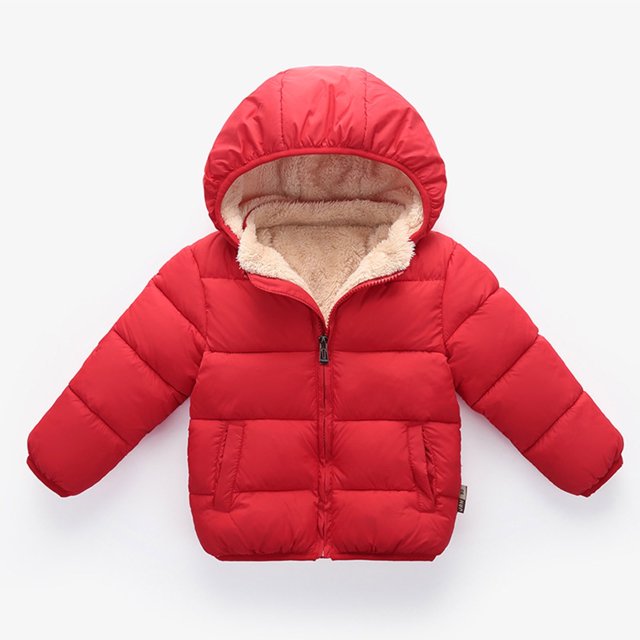 Abrigos y chaquetas para niños pequeños, otoño-invierno, sólidos, con capucha, gruesos y cálidos, chaquetas y ropa exterior para exteriores, ropa deportiva