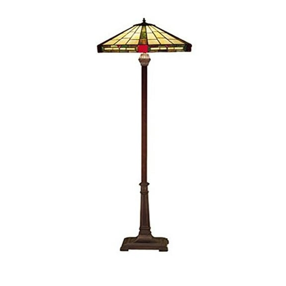 Meyda Tiffany 26555 Lighting, 65" Height, Bronze/Dark