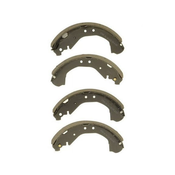 Rear Brake Shoe Set - Compatible with 1993 - 1999 Chevy C1500 1994 1995 1996 1997 1998