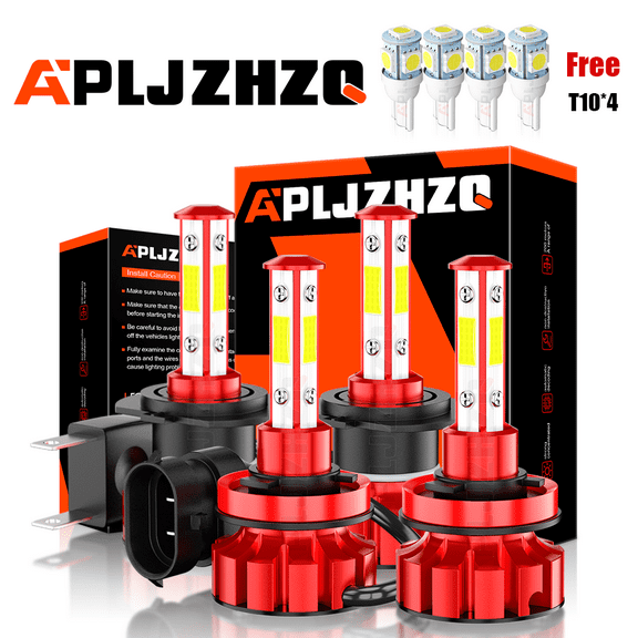 For KIA CADENZA 2014 2015 2016 H11 H7 Headlights LED Bulb High Low Beam