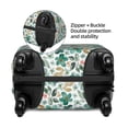 thumbnail image 2 of Susaid Floral In Teal Print Elastic Washable Suitcase Cover with Hidden Zipper, Fits 18-32 Inch Luggage for Protection During Travel-Small, 2 of 7