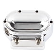 thumbnail image 2 of Right Transmission End Cover Smooth Chrome For Harley Heritage Softail Fatboy, 2 of 5