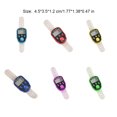 thumbnail image 3 of kurtrusly Mini Stitch Marker Row Fingertip Counter with LED Light LCD Electronic Digital Display Tally Timing for Golf Knitting Weave Red 4.5*3.5*1.2cm, 3 of 9