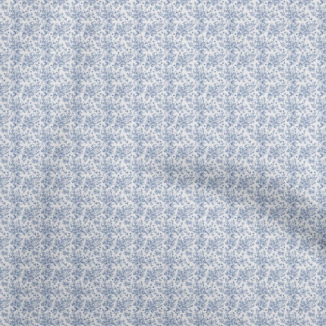 oneOone Coton Flex Tissu Blanc Toile Couture Projets d'Artisanat Tissus Imprimés au Yard 40 Pouces de Large