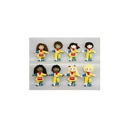 (Price/EA)Childrens Factory FPH856 Learn To Dress Doll White Girl