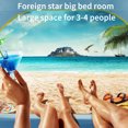 thumbnail image 1 of Tienda de campaña - Tienda emergente ultraligera para refugio solar para playa - Azul claro Ndcxsfigh Nuevos Originales, 1 of 8