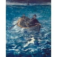 thumbnail image 2 of Manet, Edouard 26x32 Gold Ornate Wood Framed with Double Matting Museum Art Print Titled - Rocheforts Escape, 2 of 4