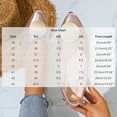 thumbnail image 4 of Gpaecead Women's Sparkly Metal Disc Flats Pointed Toe Faux Leather Slip On Cushioned Insole Comfort Shoes For Weddings And Parties, B-Pink, 4 of 8