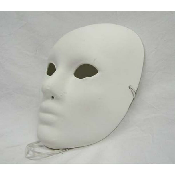 MACHE CRAFT MASK - Blank Masks - PLAIN WHITE Walmart.com