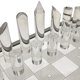 thumbnail image 3 of Juego de Mesa OnDisplay 3D Luxe Set de Ajedrez Acrílico LED 35 cm, 3 of 9