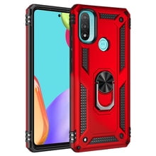 Atti Funda Uso Rudo Con Anillo Para Motorola Moto E20/30/40 Rojo Atti Funda Uso Rudo