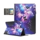 thumbnail image 1 of wonim11 Universal 10 10.1 11 Inch Android Tablet Case, Nannxiebky Multi-Angle Viewing Stand PU Leather Case for 10 10.1 11 Inch and More 9.5" - 11.0" Tablet, Purple Butterfly, 1 of 1