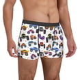 thumbnail image 4 of Cauagu Cartoon Monster Trucks1 Print Boxer Briefs for Men,Comfortable Breathable Men's Underwear Moisture Wicking Underpants -XX-Large, 4 of 8