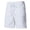 White, variant on Casual Men’s Jogging Shorts for Summer - Lightweight Sports Style Men’s Casual Shorts with Comfortable Fit Size XL