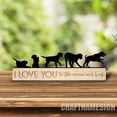 thumbnail image 3 of Craftnamesign Custom Wooden Labrador Dog Desk Name Plate, Dog Metal Nameplate, Office Decor, 3 of 5