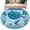 Blue, variant on Coastal Turtle Round Area Rug 7Ft Washable Circle Rugs for Dorm Laundry Room, Nautical Coral Starfish Conch Seashells Non-Slip Carpet Floor Mats Indoor Outdoor Carpet Runner Aesthetic Home Decor