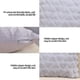 thumbnail image 4 of Funda de almohada de piel sintética | Funda de cojín para sofá cama y coche | Cuadrada de 45 x 45 cm | Felpa de una sola cara | Gris, blanco, beige y rojo | Regalo decorativo para el hogar, 4 of 7