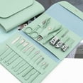 thumbnail image 4 of 16pcs Steel Nail Clippers Set Steel Manicure Set Professional Pedicure Grooming Kit, 4 of 5