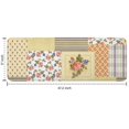 thumbnail image 7 of Pioneer Flower Floral Print Pattern Kitchen Rug Mat,Kitchen Runner Rugs Non Skid Washable,Decorative Kitchen Floor Mats for Kitchen,Sink,Laundry,17"x47.2", 7 of 7