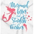 thumbnail image 2 of Mermaid Kisses Adorable Beach Day Bodysuit Jumper Girls Infant Baby Brisco Brands NB, 2 of 6