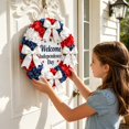 thumbnail image 1 of Outdor “Handcrafted Wooden Independence Day Sign Perfect For Celebrating 4th Of July With Charm Patriotic For Home And Yard”, 1 of 6