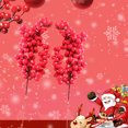 thumbnail image 3 of Esquejes de bayas de cristal de Navidad Guirnalda de árbol de Navidad Accesorios de decoración de vid de árbol Diseño del lugar de bayas rojas material de bayas rojas: espuma; ANGGREK Otros, 3 of 8