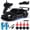 Black, variant on AIGIA 1:24 Scale RC Drift Car 2.4GHz 4WD Remote Control Car 20KM/H 4WD High Speed RC Cars with LED Light Racing Vehicle Toy