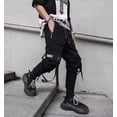 thumbnail image 4 of Pantalones De Moda Cargo Streetwear Hip Hop Joggers Hombre, 4 of 8
