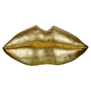 More - Impressions on Instagram: “- GOLDEN LIPS - #canvas