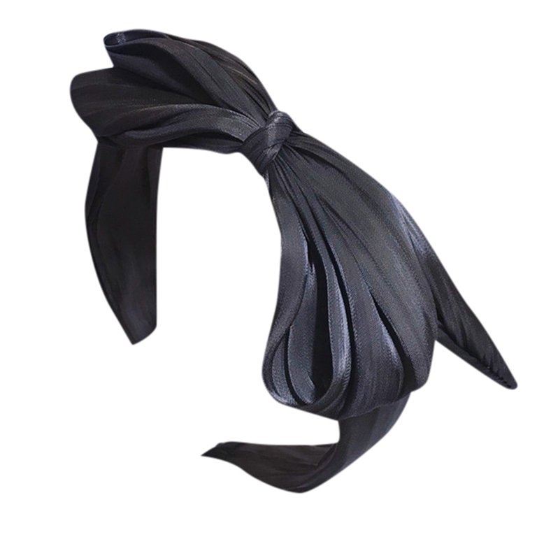 1pc Faux Silk Pearl Decor Women's Scarf/shawl/headband, Suitable For Daily  Wear