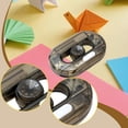 thumbnail image 1 of Kuntesetty Box Cutter Paper Cutter Mini Easy to Store Package and Box Opener Letter Opener brown, 1 of 10
