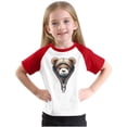 thumbnail image 4 of RXIRUCGD 2025 Vêtements d'Été pour Enfants Tout-Petits Garçons Filles Mode Mignon Col Rond Imprimé Manches Courtes Haut, 4 of 7