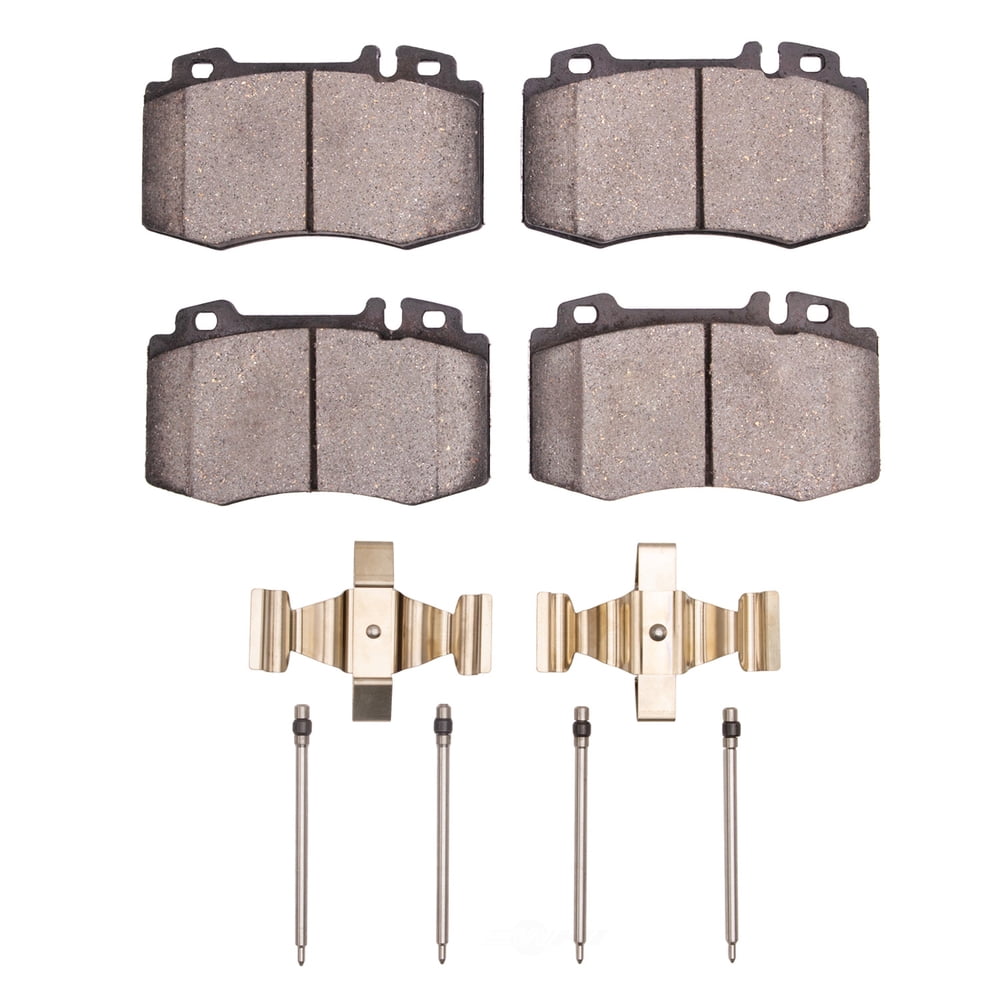 Dynamic Friction Company 1551-0847-01 DFC 5000 Advanced Brake Pads - Low Metallic and Hardware Kit