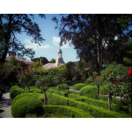 canvas print woodside garden landscaping california filoli stretched canvas 10 x (Best Time To Visit Filoli Gardens)