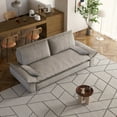 thumbnail image 6 of Aukfa 70" Pull Out Sofa Bed, Loveseat Queen Sleeper Sofa for Living Room/Small Spaces, Gray, 6 of 10