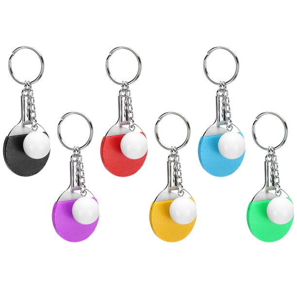 Llavero, Llave Soportador de Llave 6pcs Cadena de Anillo de Llave, Mini para Bolsas Adultos/Niños Llave Niñas/Mujeres