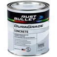 thumbnail image 1 of RUST BULLET - Revestimiento de hormigón DuraGrade de alto rendimiento, fácil de aplicar, en colores vibrantes para suelos de garaje, sótanos, porche, patio y más - Cuarto de galón negro azabache, 1 of 1