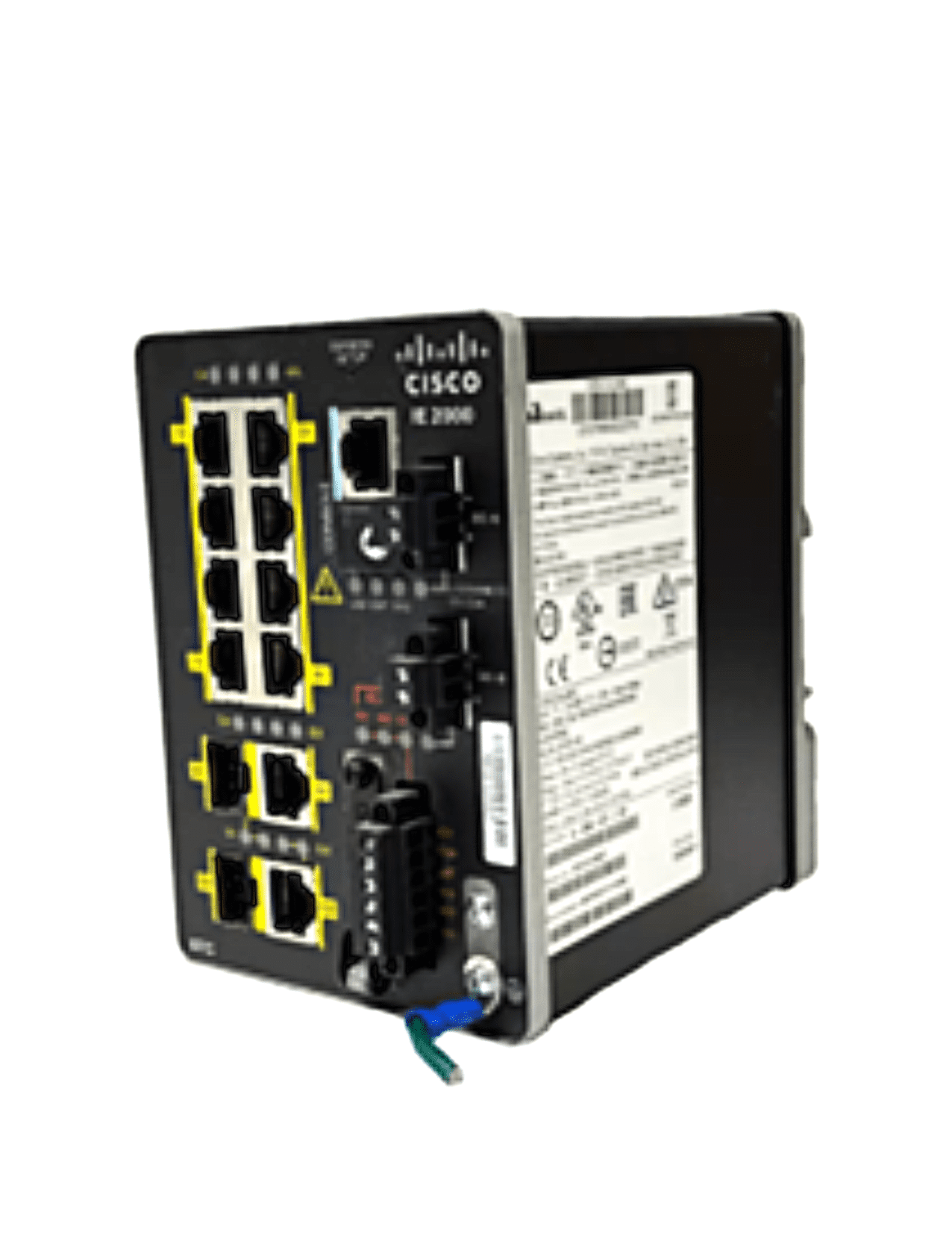 Restored Cisco IE-2000-8TC-L Industrial Ethernet 2000 Switch, LAN Lite ...