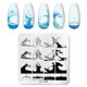 thumbnail image 1 of PICT YOU Nail Stamping Plate Flower Leaf Geometry Stamp Template Nail Image Plate Stencil DIY Impresión Herramientas de acero inoxidable Tan Jianjun unisex, 1 of 2