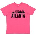 thumbnail image 3 of Inktastic Atlanta Skyline Grunge Youth T-Shirt, 3 of 5