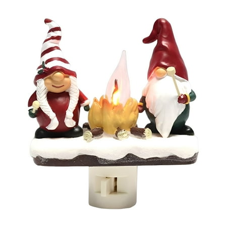 

Sunggoko Ghost Campfire Nightlight Dog Bonfire Flickering Night Light Puppy Bonfire Flickering Flame Holiday Night Light 3D LED Small Electric Simulation Bonfire Night Light