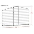 thumbnail image 4 of Arrow 12 x 7 x 7 ft Green Rear Wall Kit For Steel Carport, 4 of 13