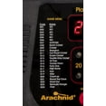 Arachnid Cricket Pro 650 Dartboard, 24 Games, 132 Variations, 6 Darts