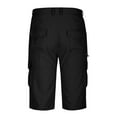 thumbnail image 5 of Summer Savings HOOMEUMY Men's Summer Lightweight Quick Dry Capri Hiking Pants with Pockets Stretch Relaxed Fit Outdoor Sports Shorts Black 12, 5 of 7