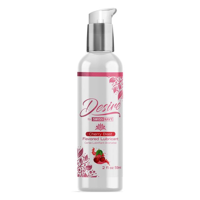 Desire by Swiss Navy Cherry Blast Flavored Lubricant 2oz